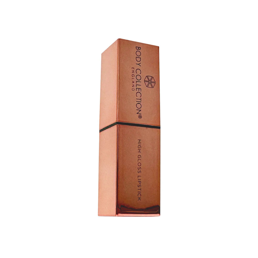Body Collection High Gloss Lipstick Peach Nude - Image 2