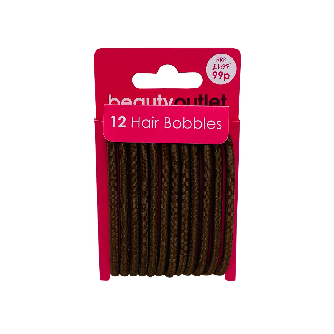 Beauty Outlet 12 Hair Bobbles Assorted Colours - Image 2