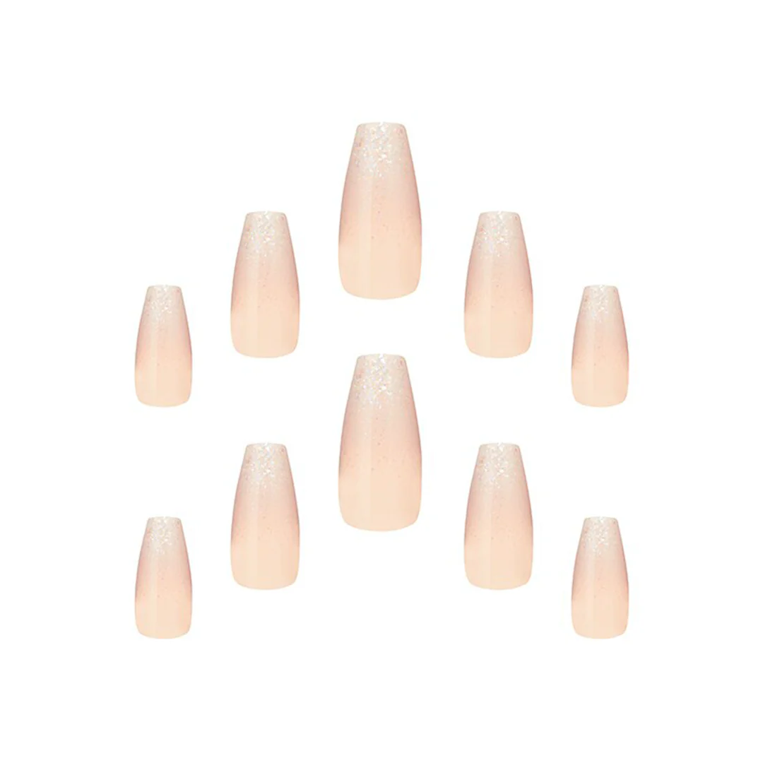 Elegant Touch Luxe Looks False Nails Sugar Cookie - Image 2