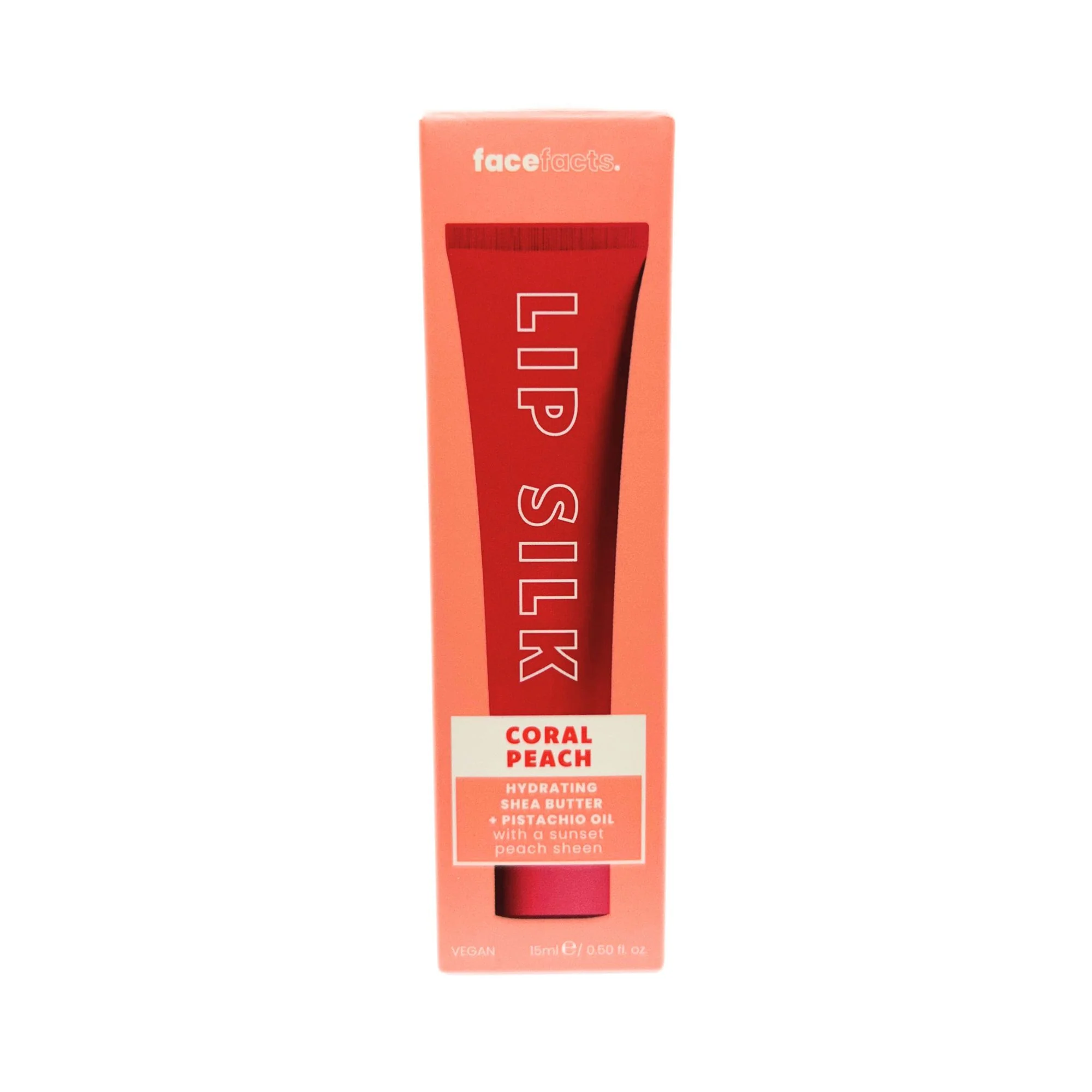 Face Facts Lip Silk Coral Peach 15ml