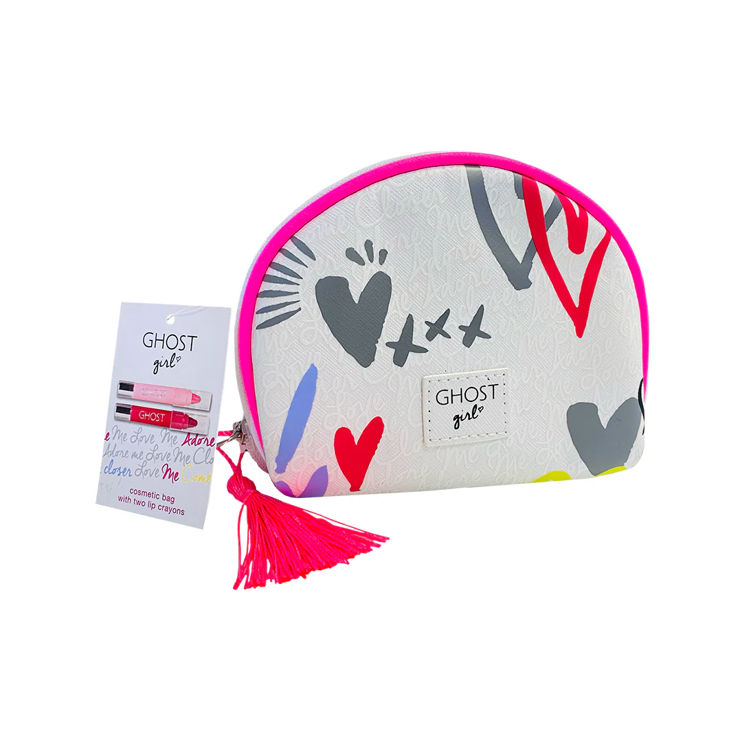 Ghost Girl Lip Crayon Cosmetic Bag Set