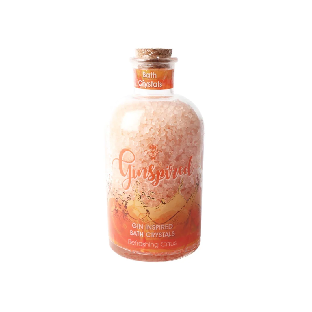 Ginspired Bath Crystals Refreshing Citrus 550g