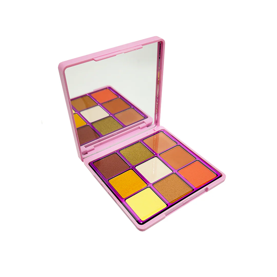 I Heart Revolution Makeup Eyeshadow Palette Glitter Lips - Image 2
