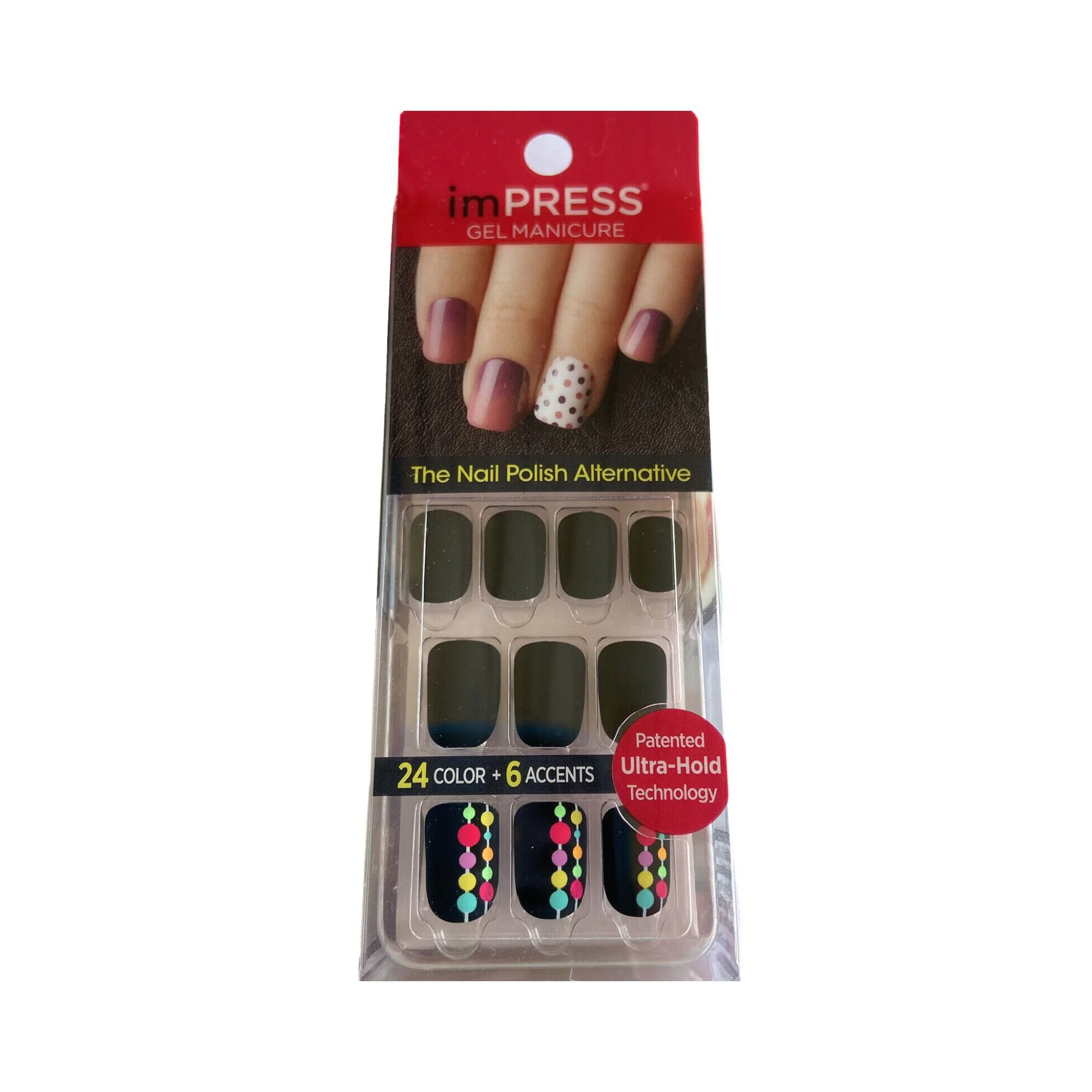 Kiss Impress Nails Flash Mob Black 62306