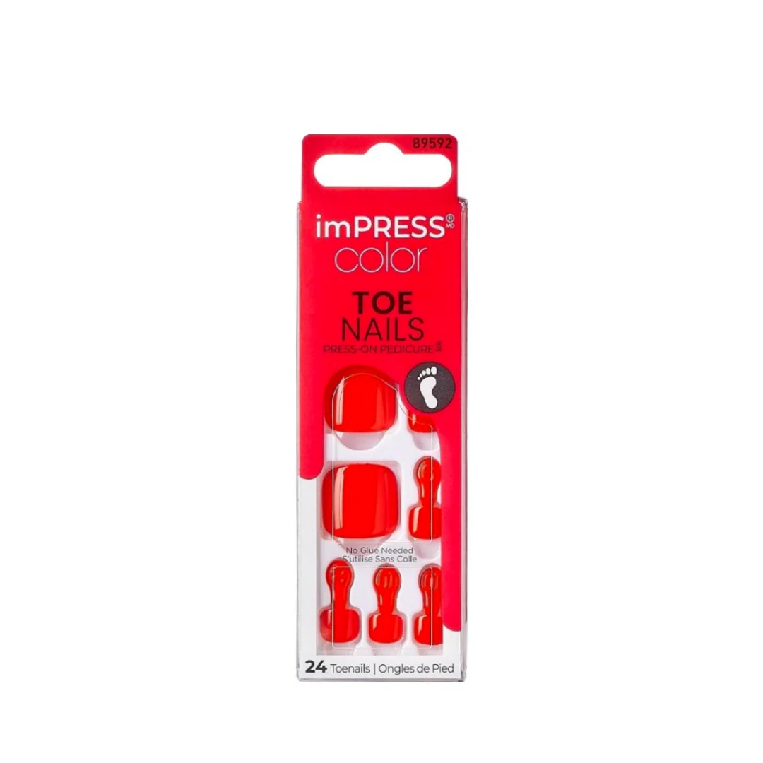 Kiss Impress Toe Color Unconditional 895