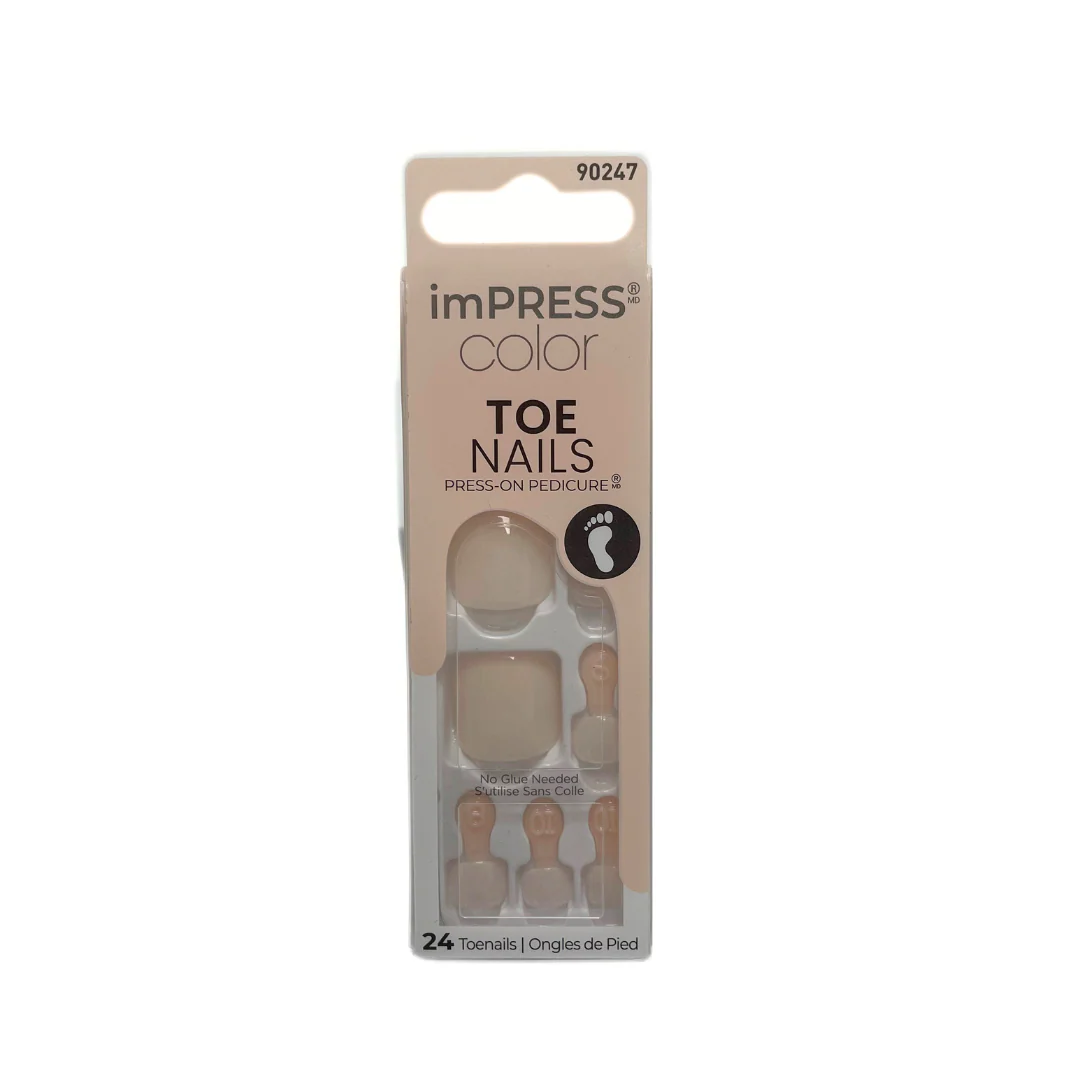 Kiss Impress Toe Nails Popcorn 90247