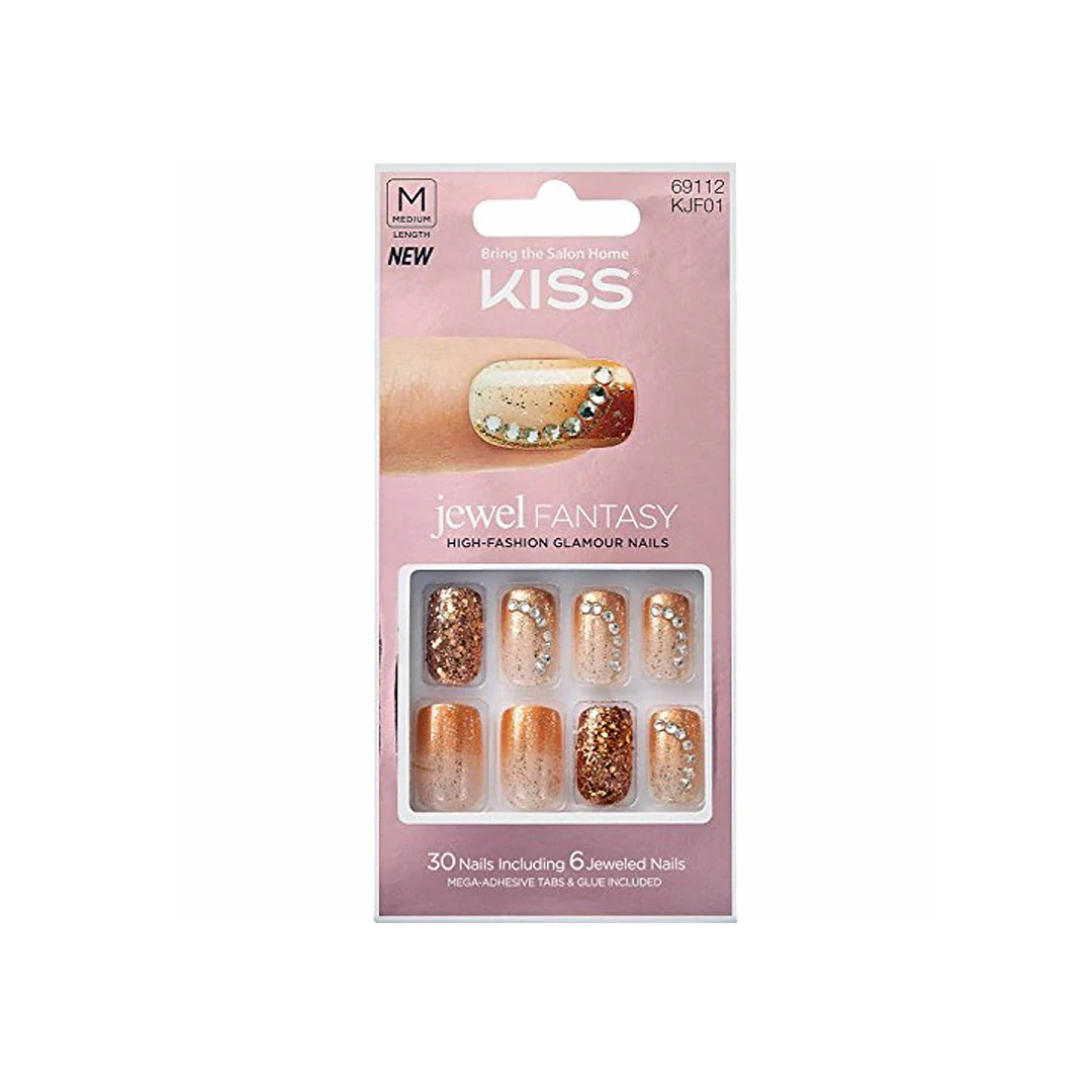 Kiss Jewel Fantasy Nails Bronze Jewel 69112