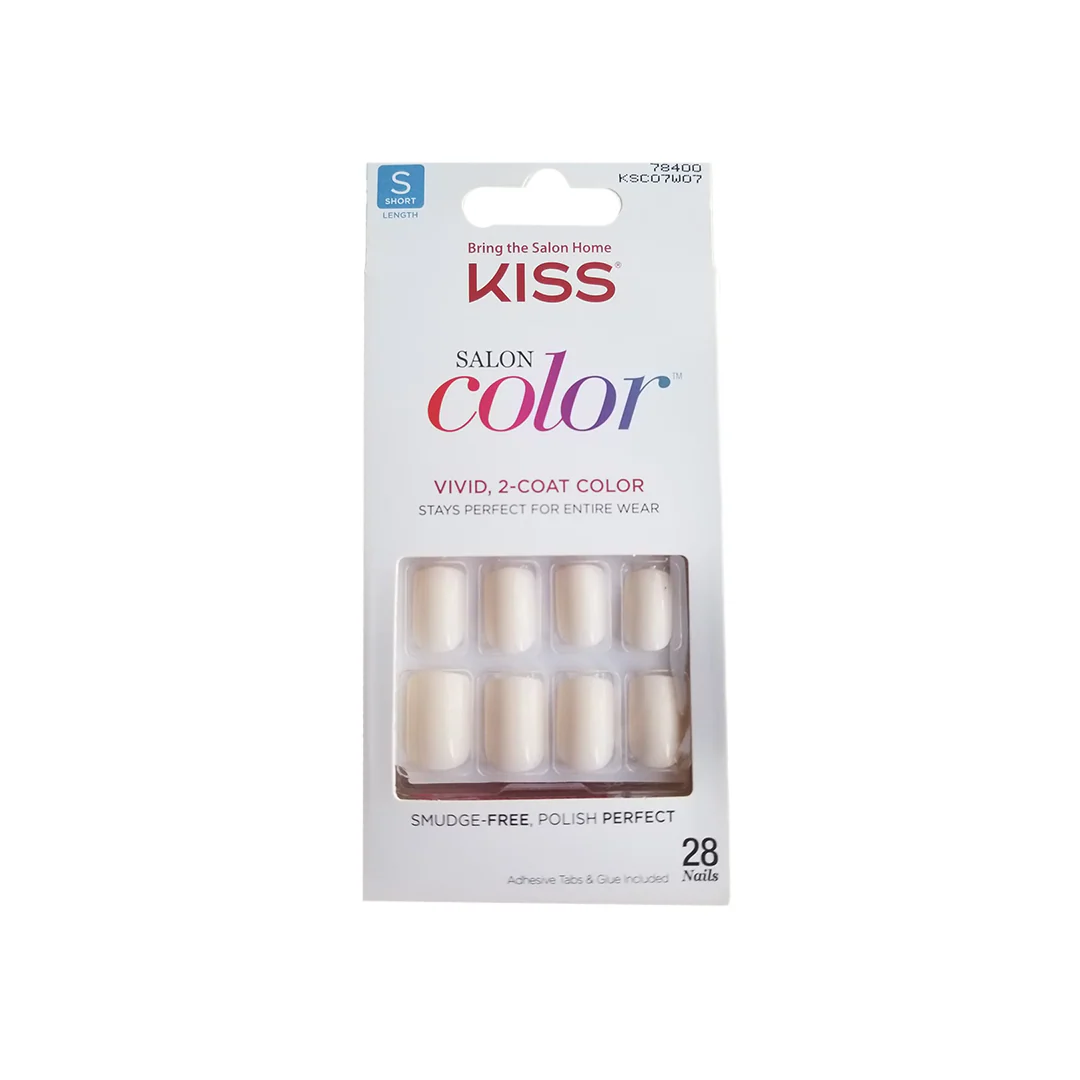 Kiss Salon Color 28 Short Nails 78400
