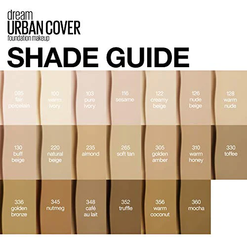 Maybelline Dream Urban Cover Foundation 116 Sesame - Image 2
