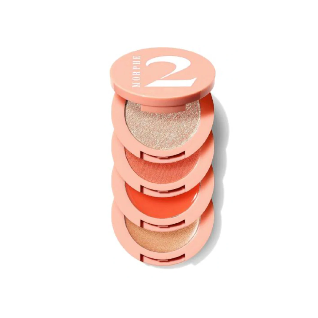 Morphe 2 Quad Goals Multi Palette Fresh Peach