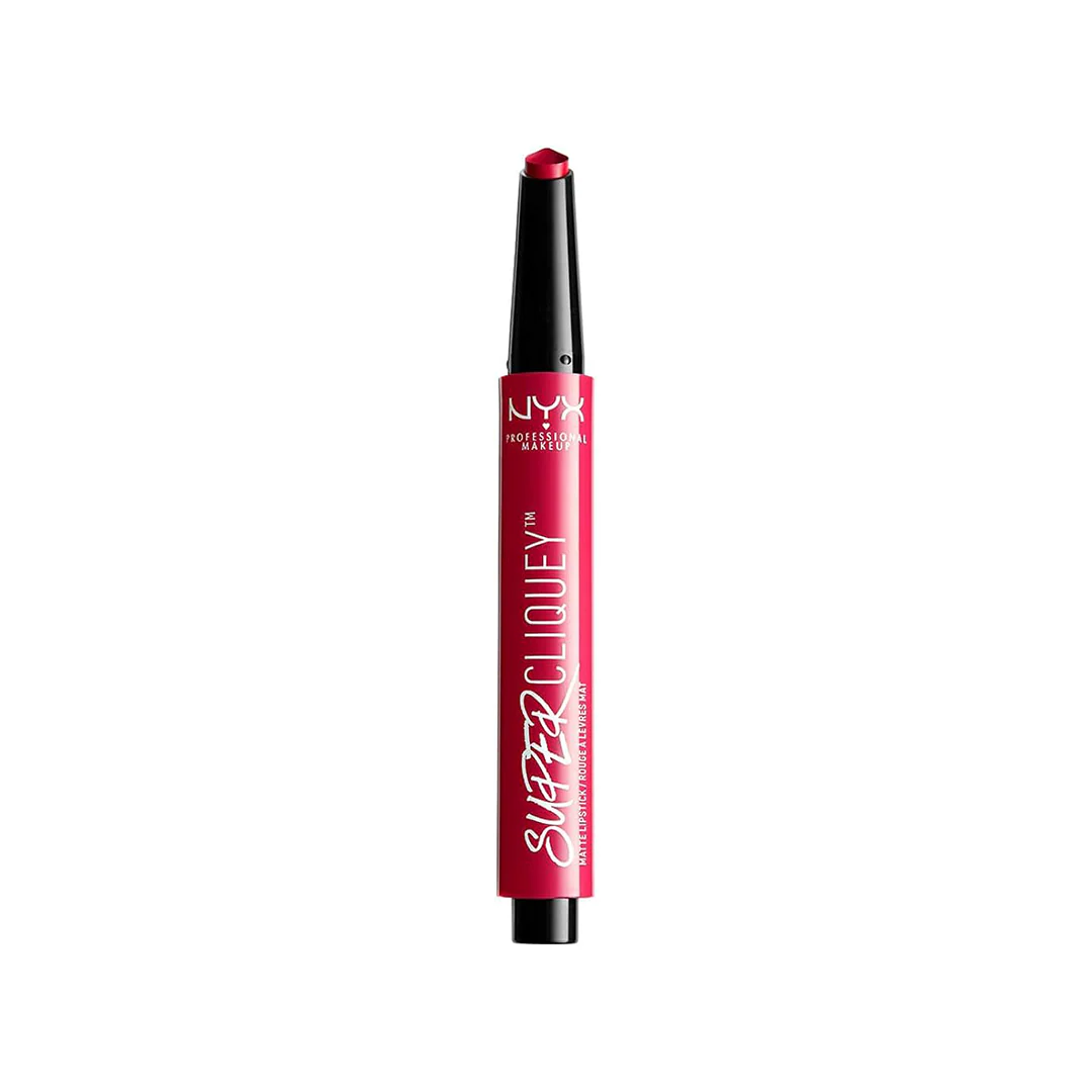 NYX Super Cliquey Lipstick In The Red - Image 2