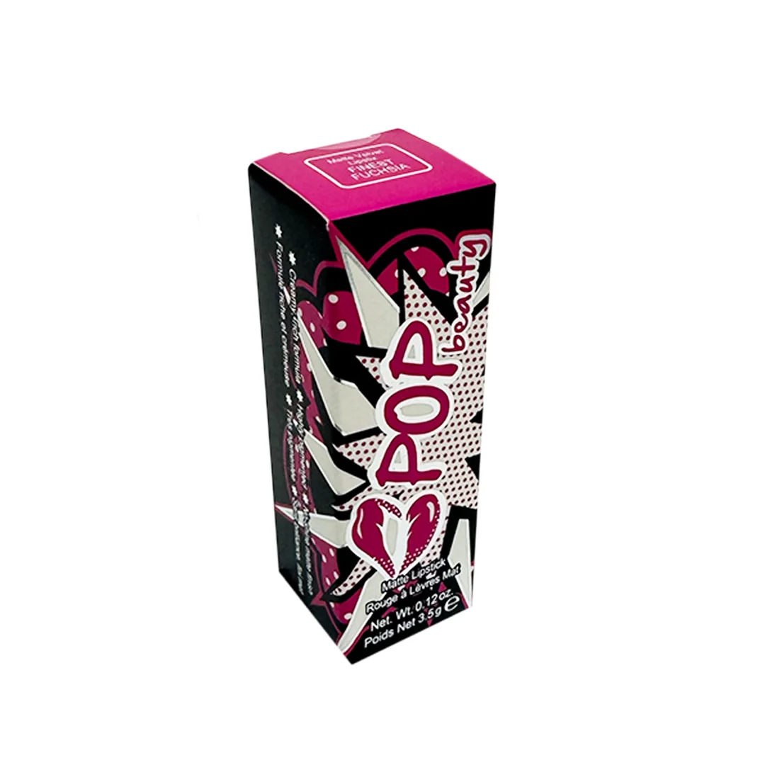 Pop Beauty Matte Velvet Lipstick Finest Fuchsia