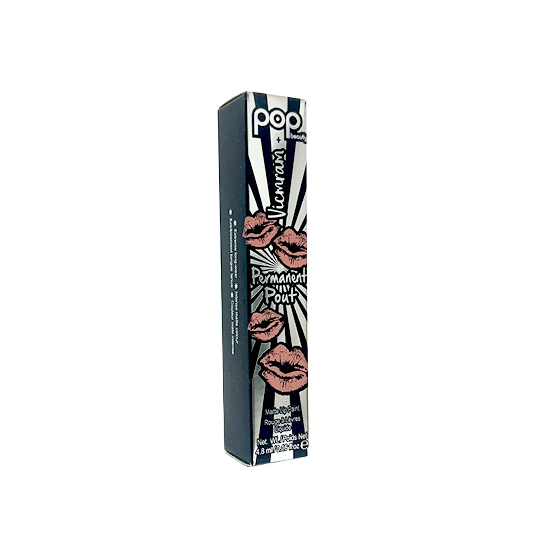 Pop Beauty Permanent Pout Matte Lip Paint Basic B