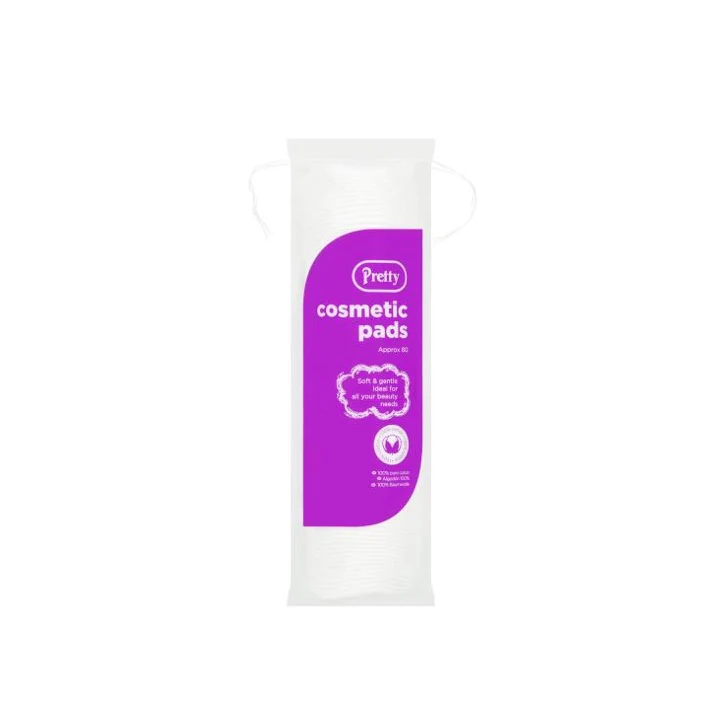 Pretty 80 Pads Cotton Wool Pack