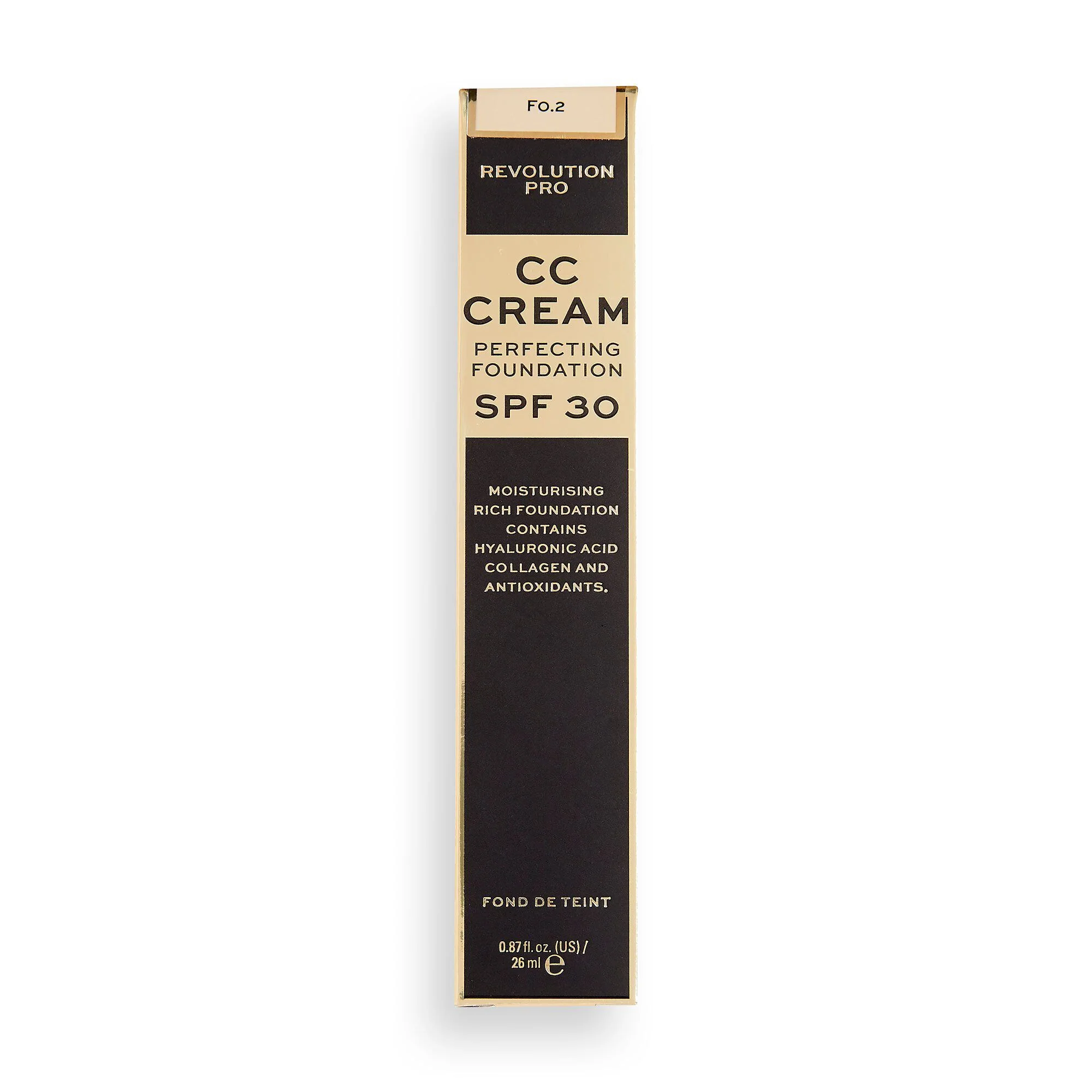 Revolution Pro CC Cream Perfecting Foundation SPF30 F0.2 - Image 4