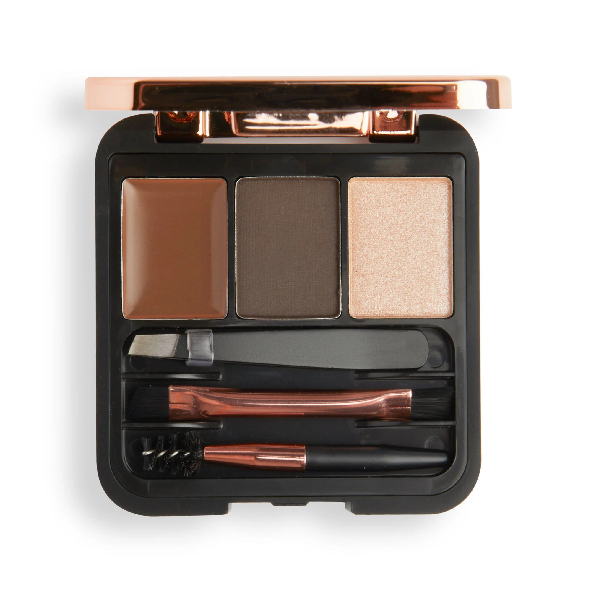 Revolution Brow Sculpt Kit Dark Brown - Image 2