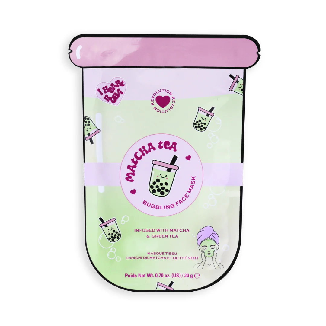 Revolution Bubbling Face Mask Matcha Tea