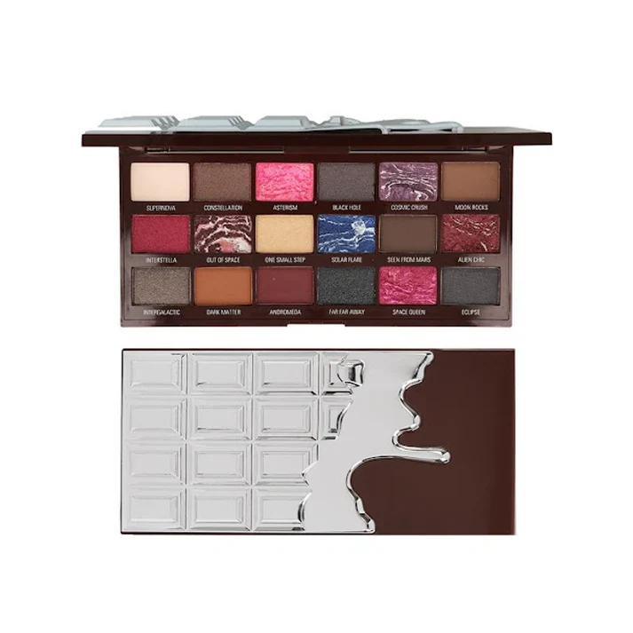 Tester Revolution Chocolate Galactic Chocolate Eyeshadow Palette - Image 2