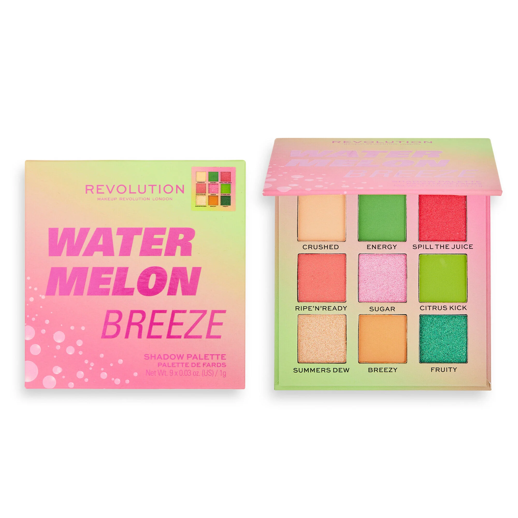 Revolution Eyeshadow Palette Watermelon Breeze - Image 3