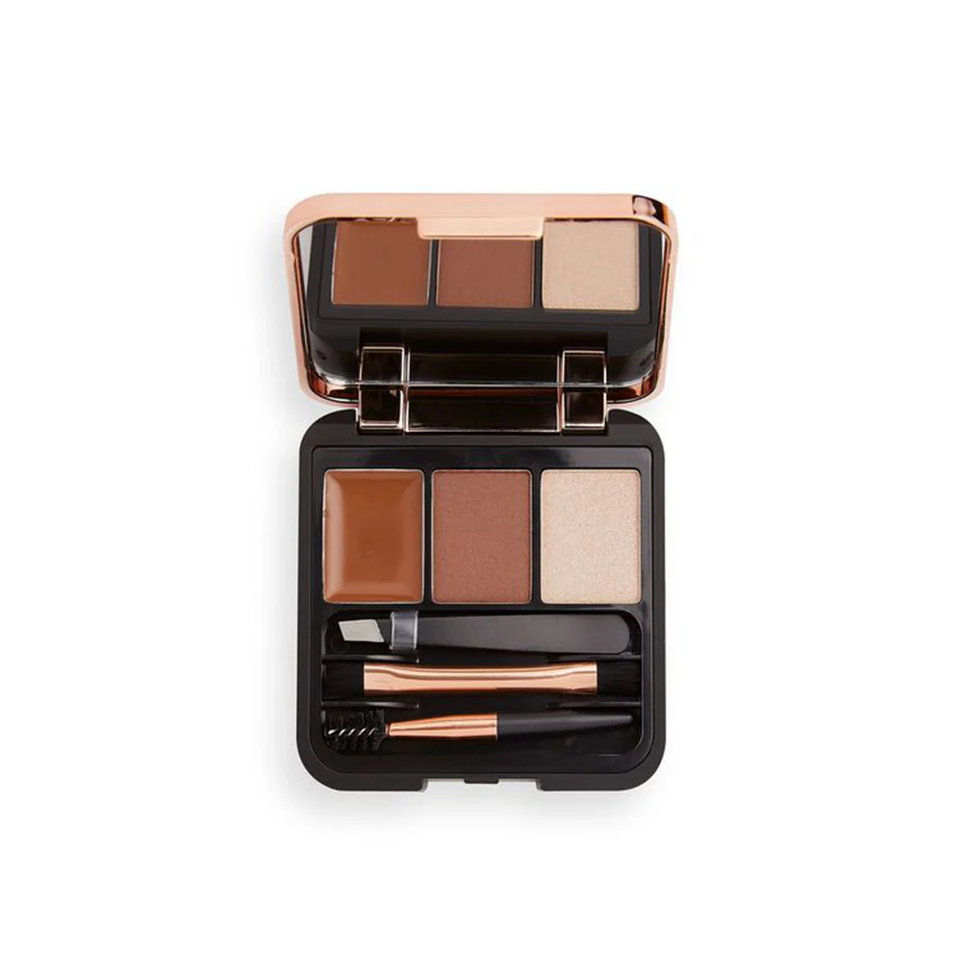 Revolution Eyebrow Sculpt Kit Medium Brown