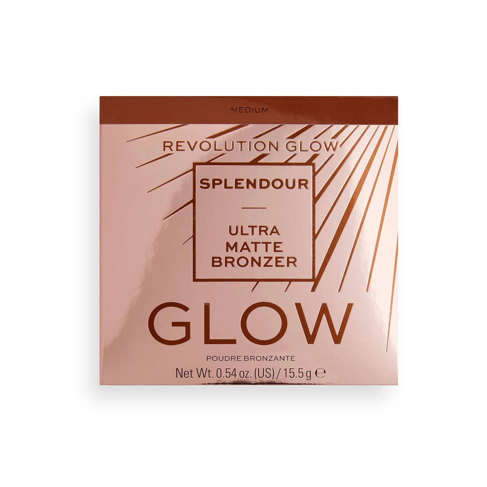 Revolution Glow Splendour Ultra Matte Bronzer Medium - Image 4
