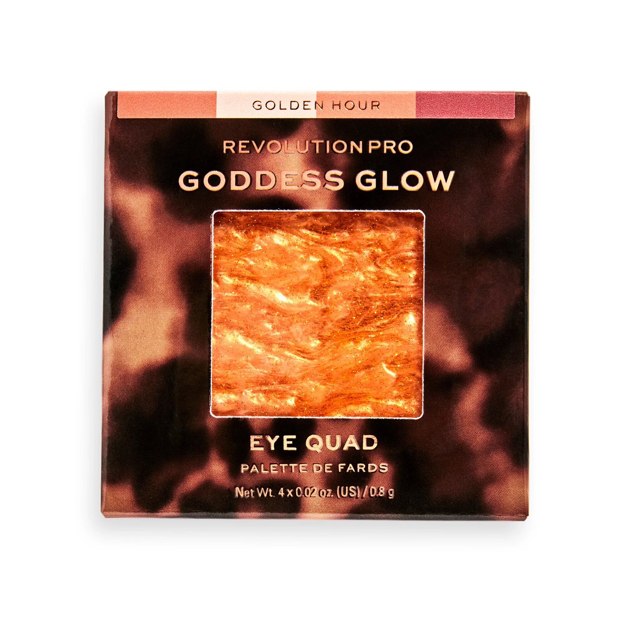 Revolution Pro Goddess Glow Eye Quad Golden Hour - Image 2