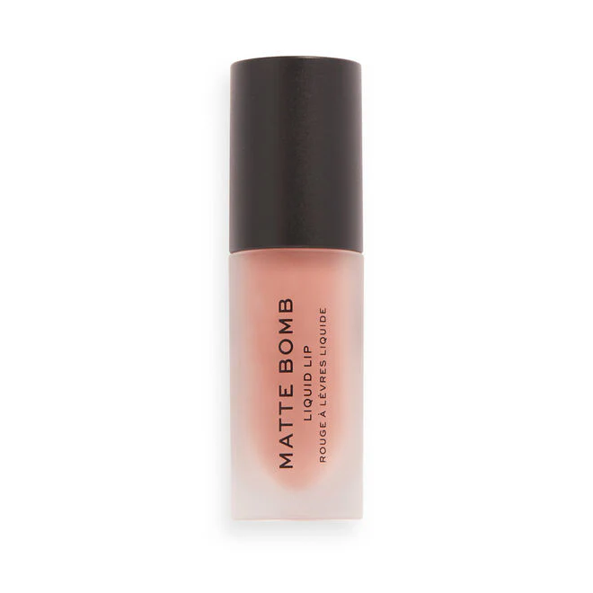 Revolution Matte Bomb Liquid Lipstick Delicate Brown