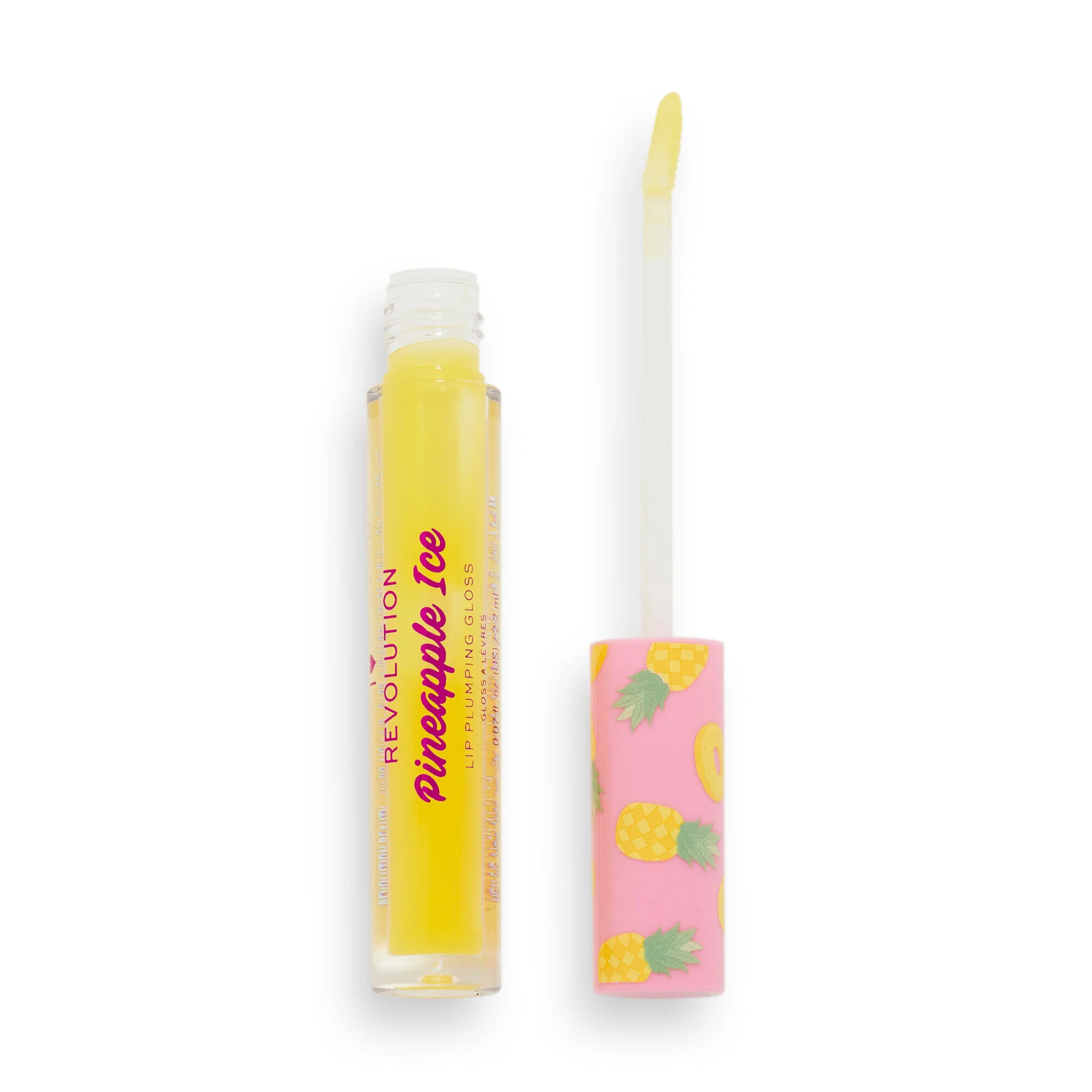 Revolution I Heart Revolution Tasty Pineapple Ice PLumping Lipgloss Freeze - Image 2