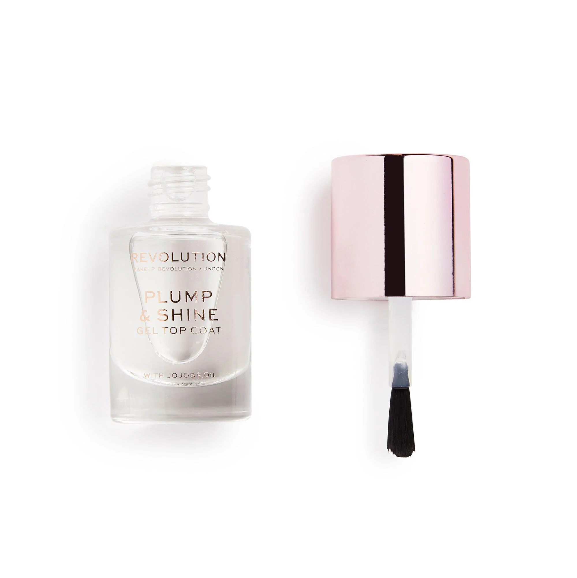 Revolution Plump & Shine Gel Top Coat - Image 3