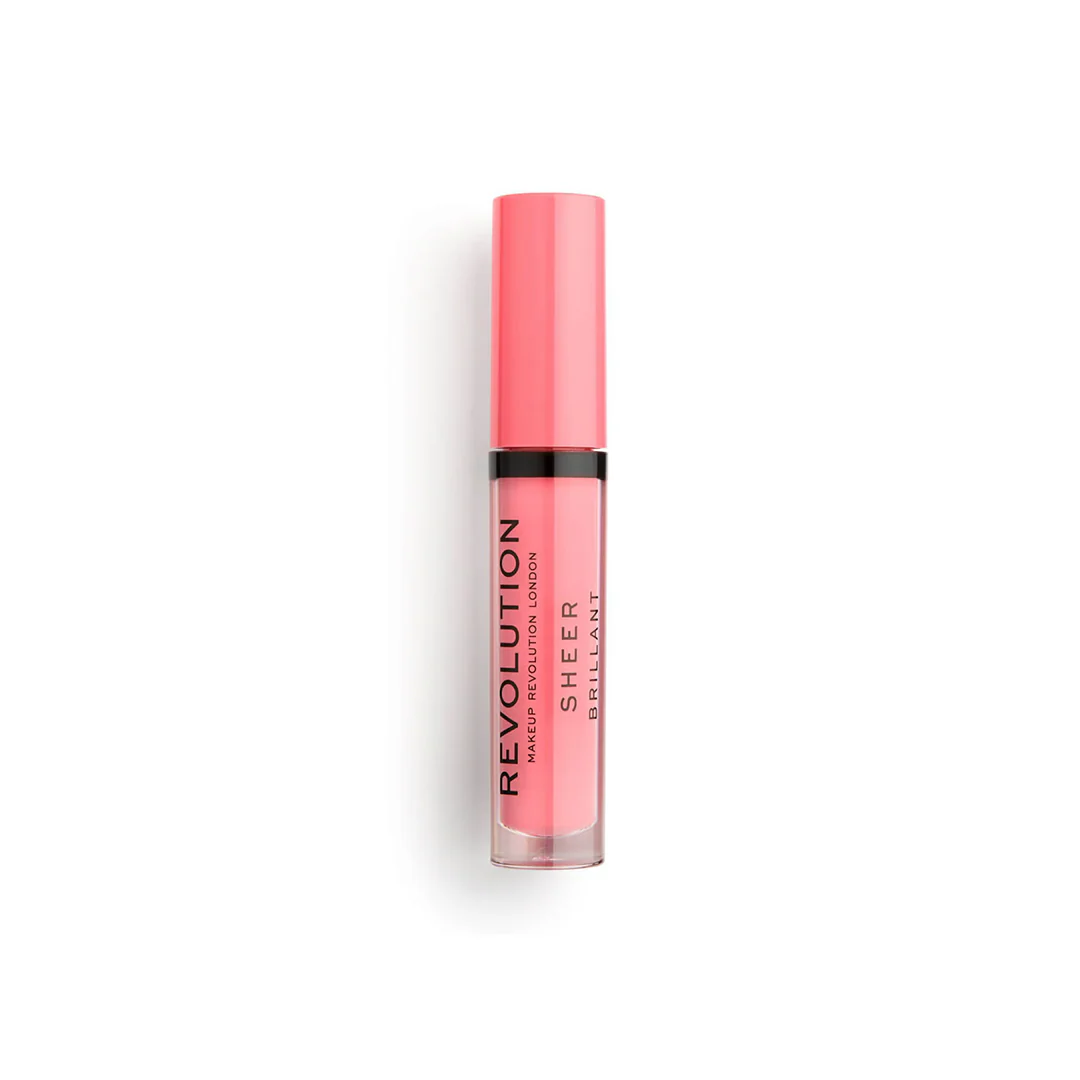 Revolution Sheer Brilliant Lipstick Cupcake 137