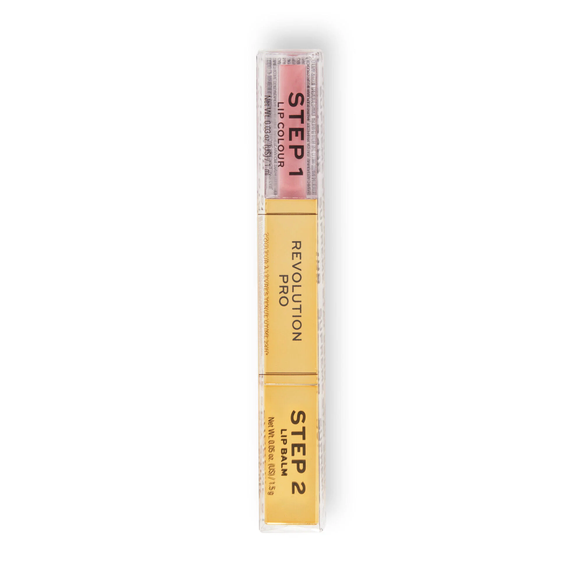 Revolution Pro Supreme Stay Lip Duo Lip Colour & Balm Stripped - Image 2