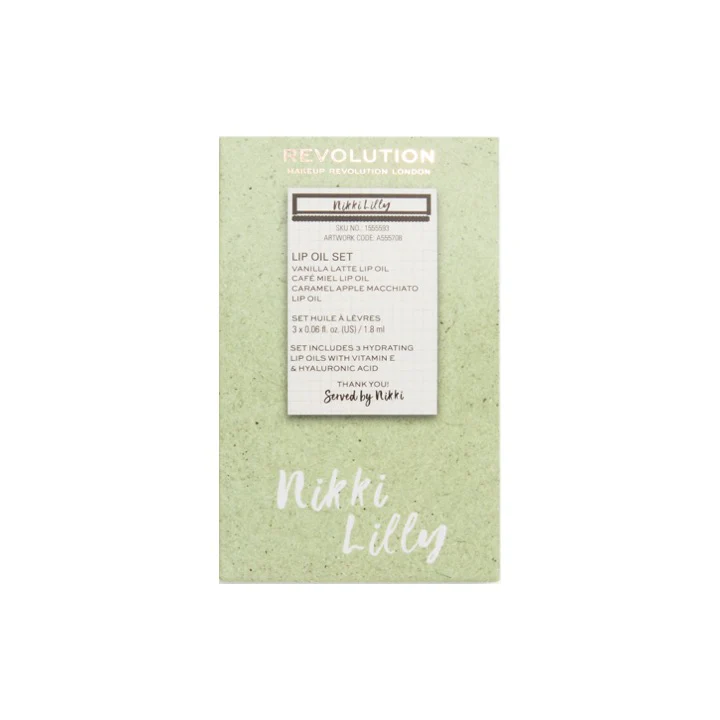Revolution X Nikki Lilly Lip Oil Set
