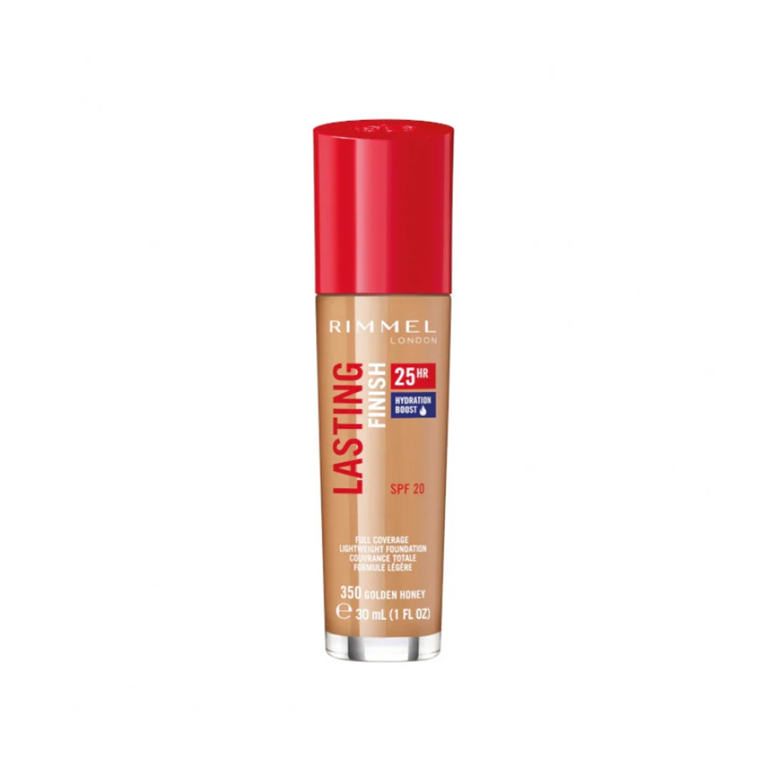 Rimmel Lasting Finish Foundation 25 Hour 350 Golden Honey