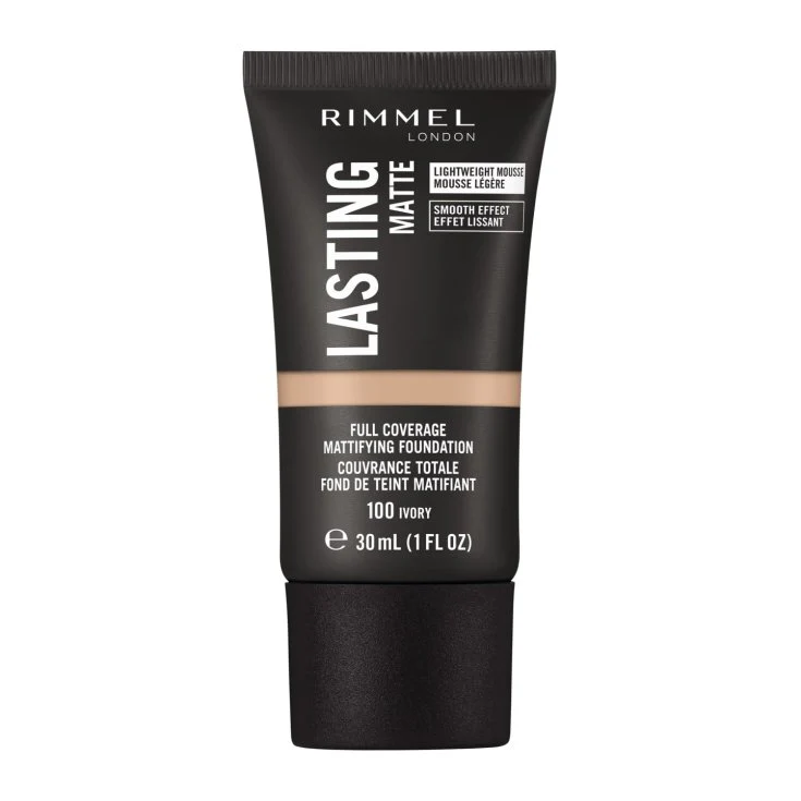 Rimmel Lasting Matte Foundation 100 Ivory