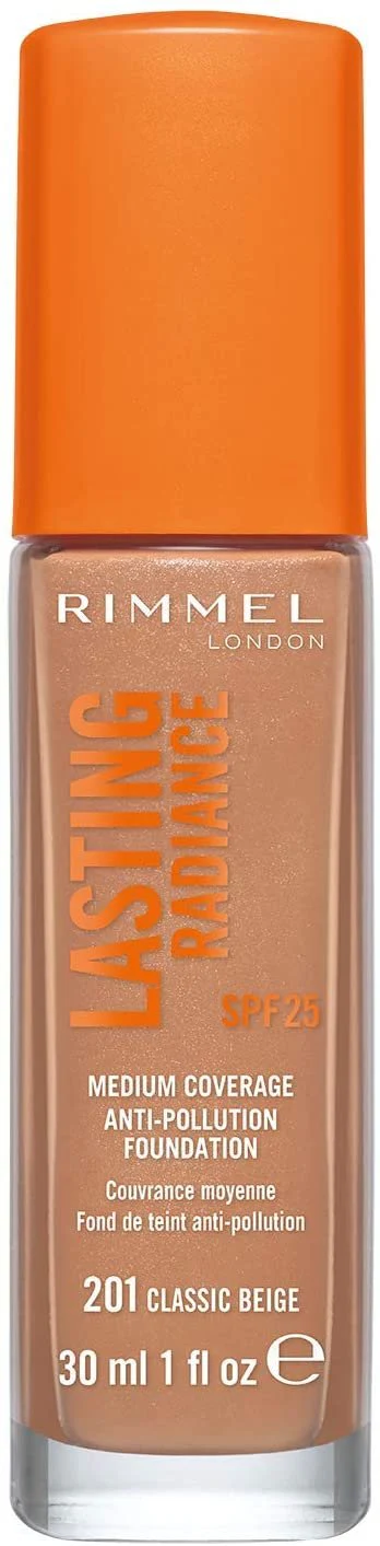 Rimmel Lasting Radiance Foundation 201 Classic Beige