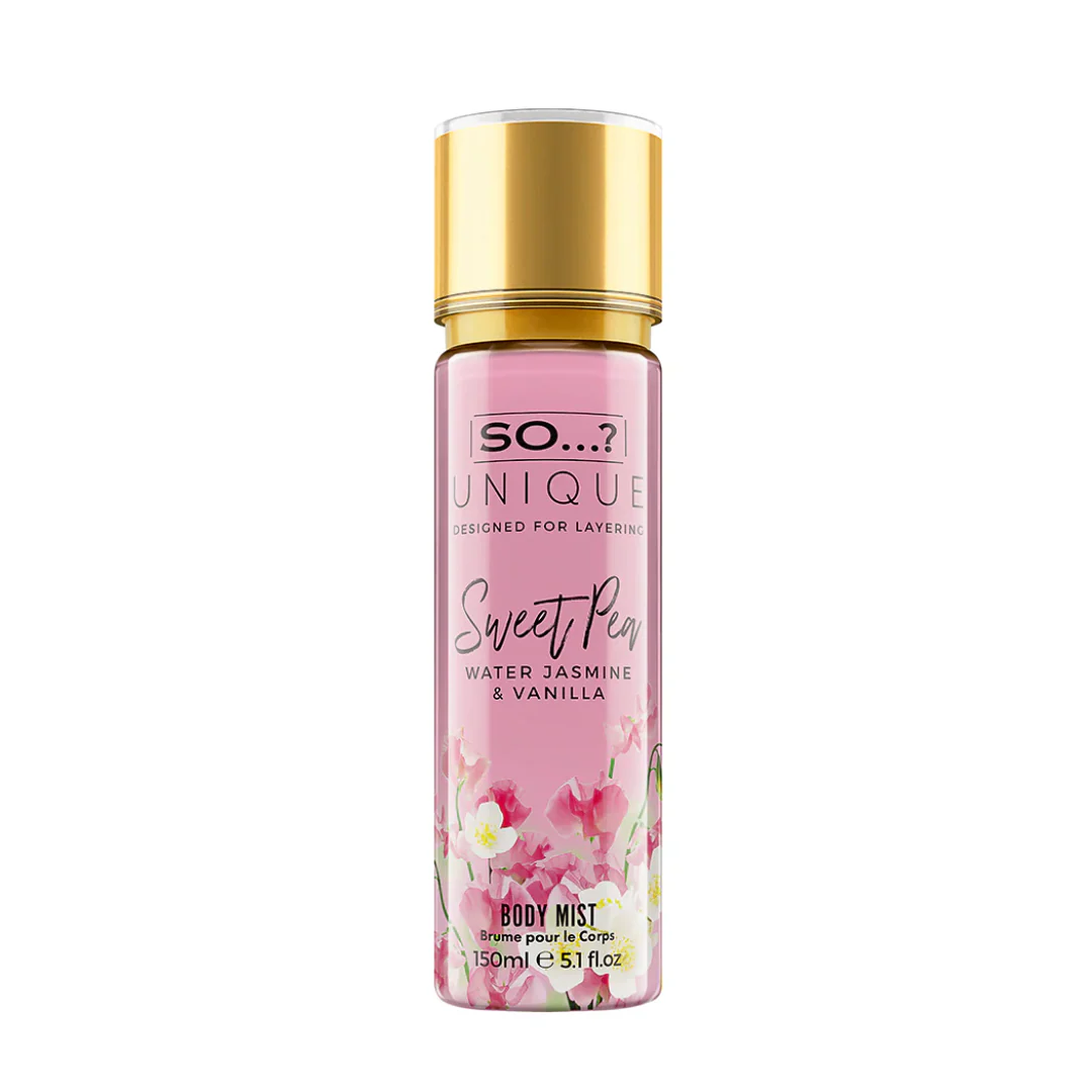 So…? Unique Sweet Pea Body Mist