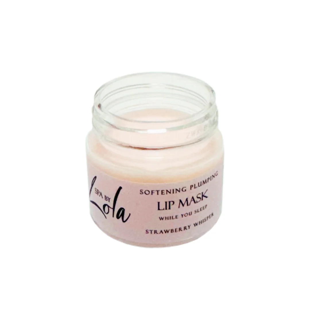 Spa By Lola Softening Plumping Lip Mask Strawberry Whisper - Image 2