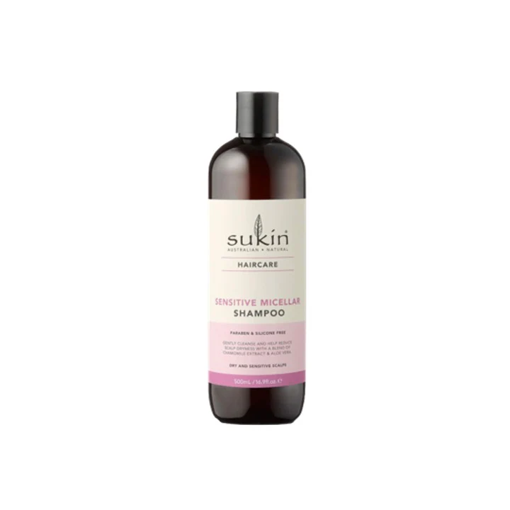Sukin Haircare Sensitive Micellar Shampoo 500ml
