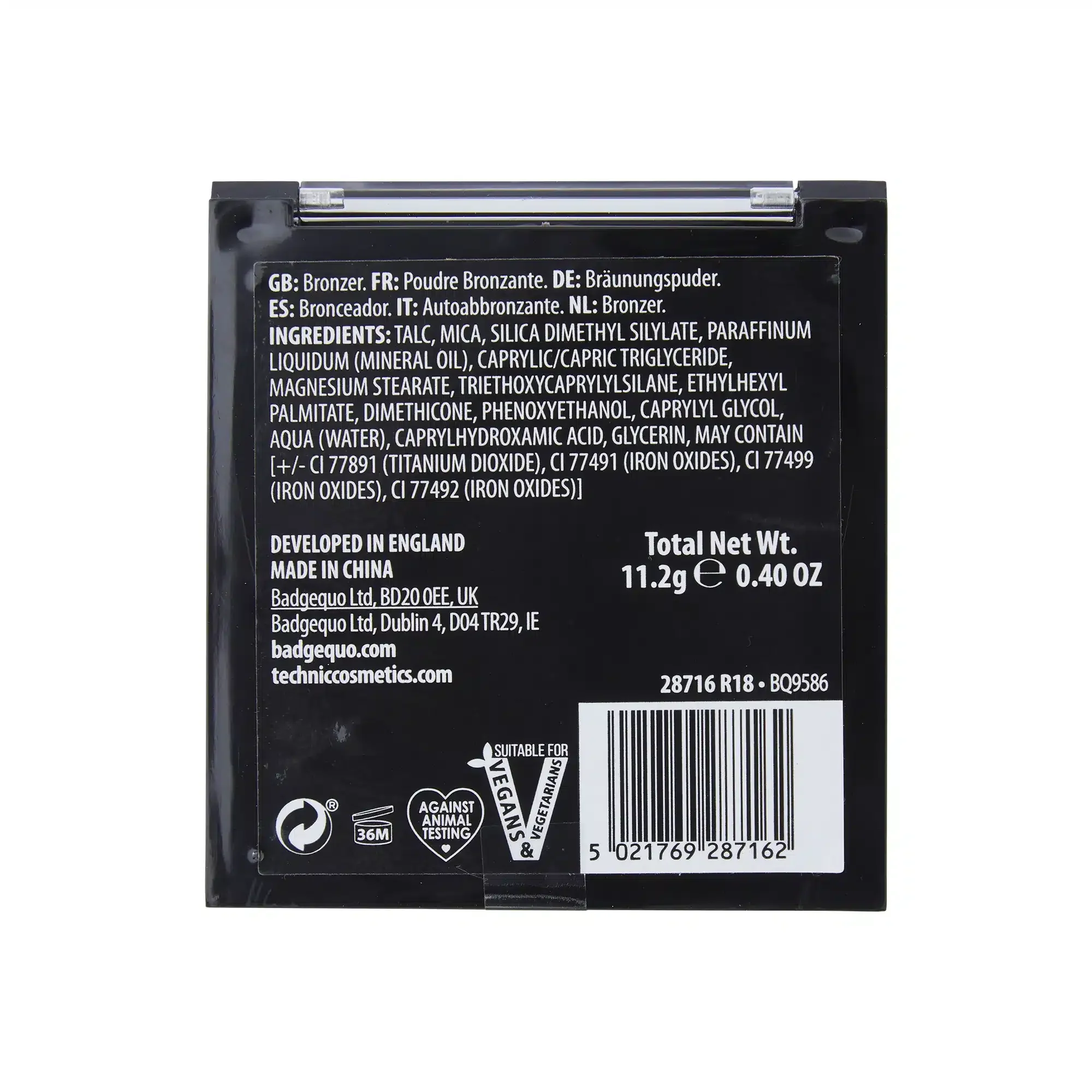 Technic Matte Mega Bronze & Contour Palette - Image 2