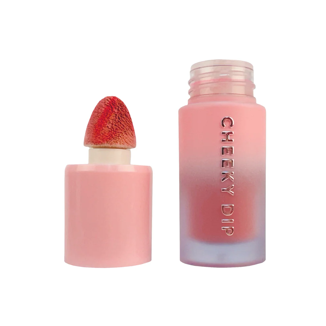 W7 Cheeky Dip Liquid Blusher Think Twice - Image 2