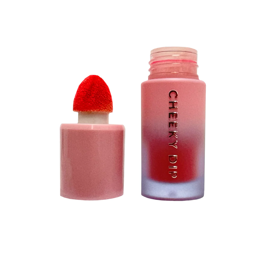 W7 Cheeky Dip Liquid Blusher Thrill Seeker - Image 2