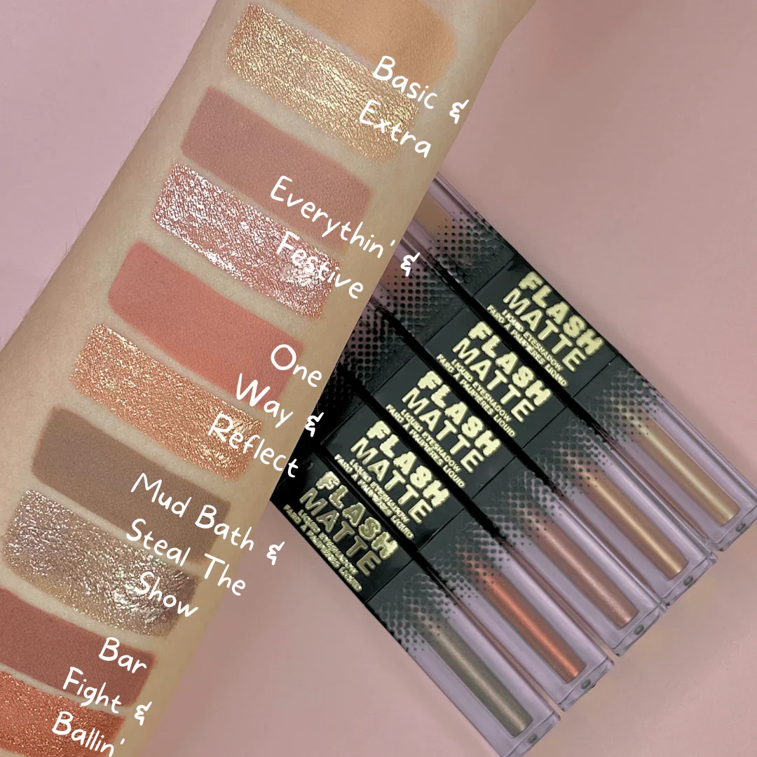 W7 Flash Matte Liquid Eyeshadow Basic/Extra - Image 2