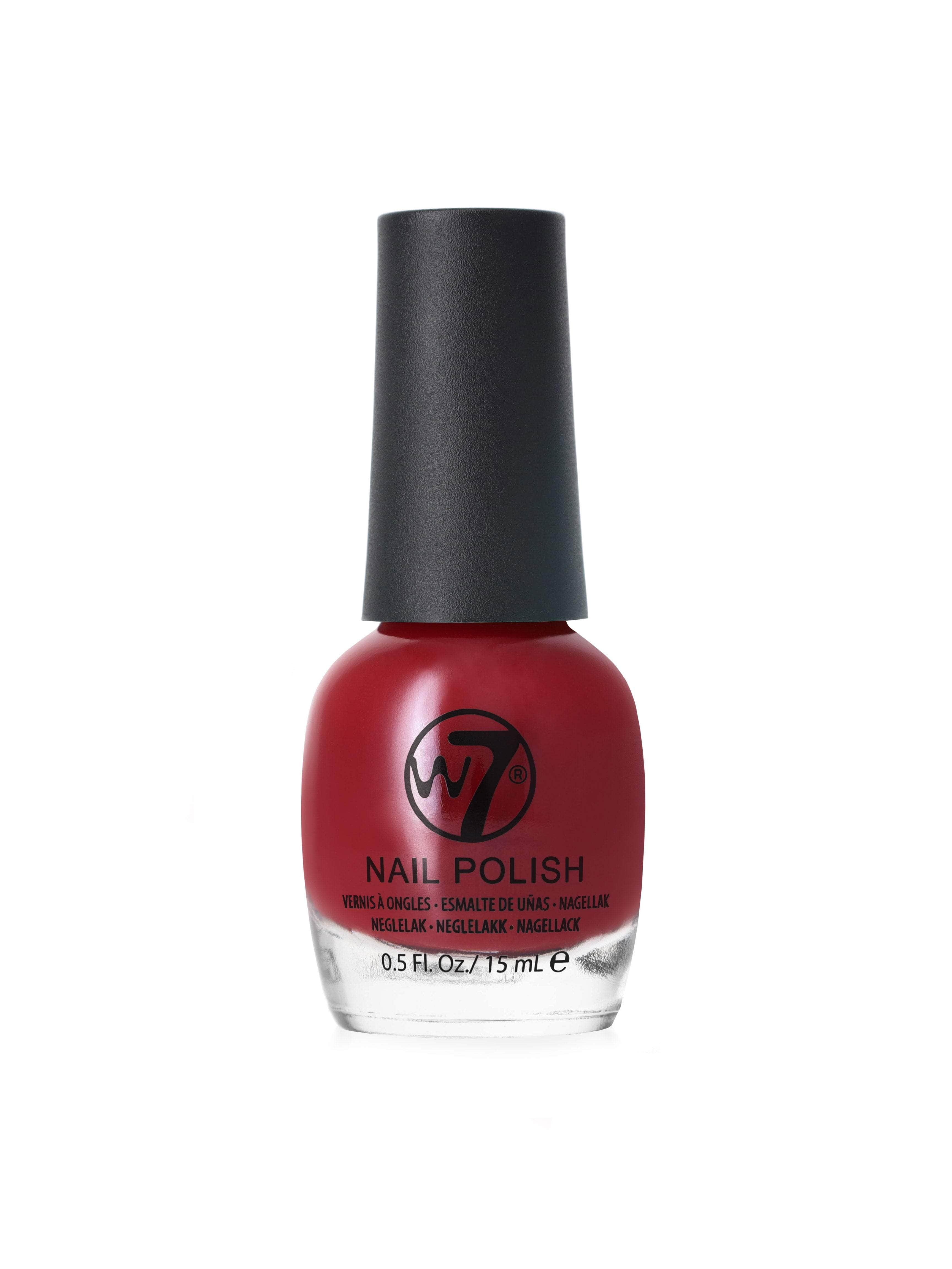 W7 Nail Polish 27 Crimson