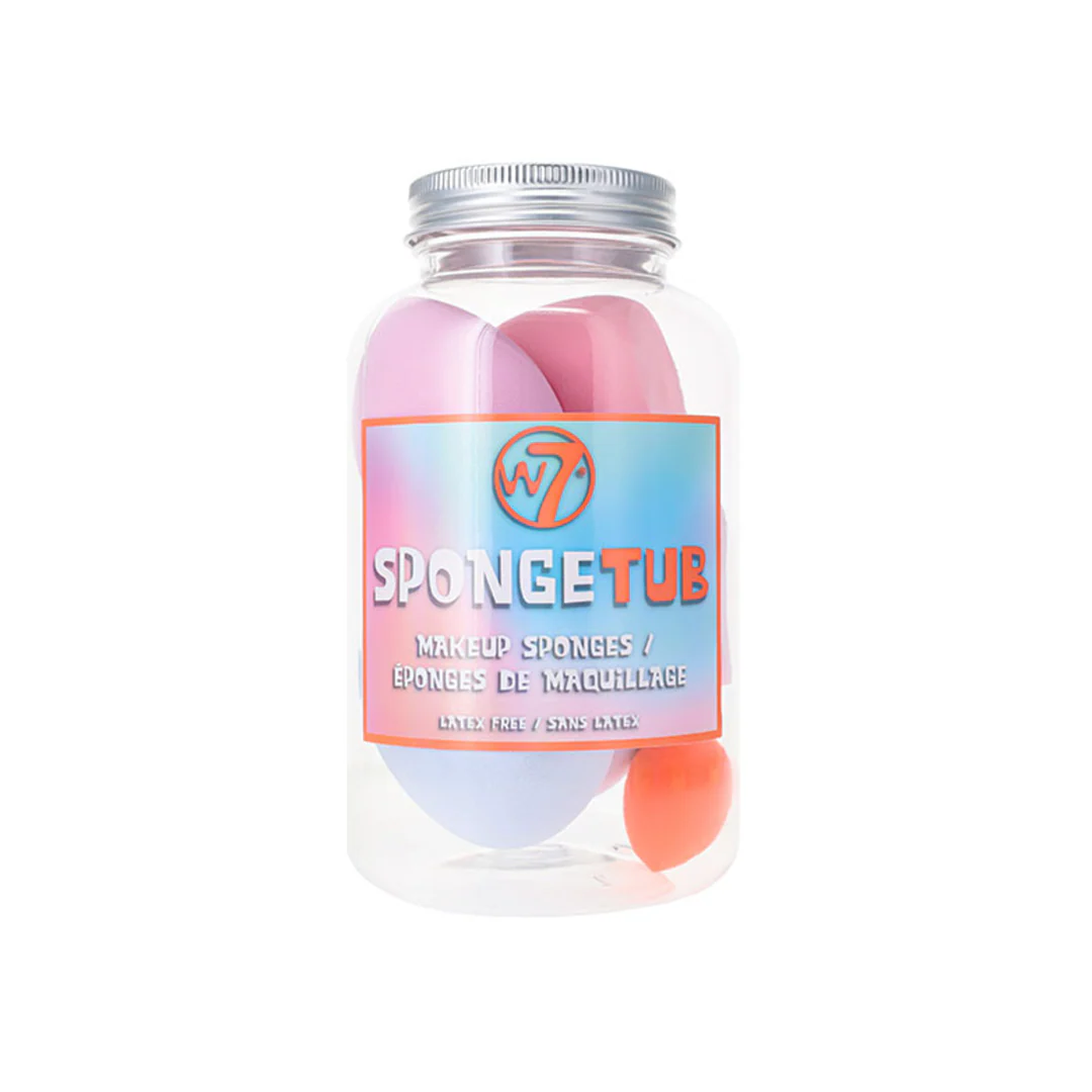 W7 Sponge Tub Latex Free Makeup Sponges