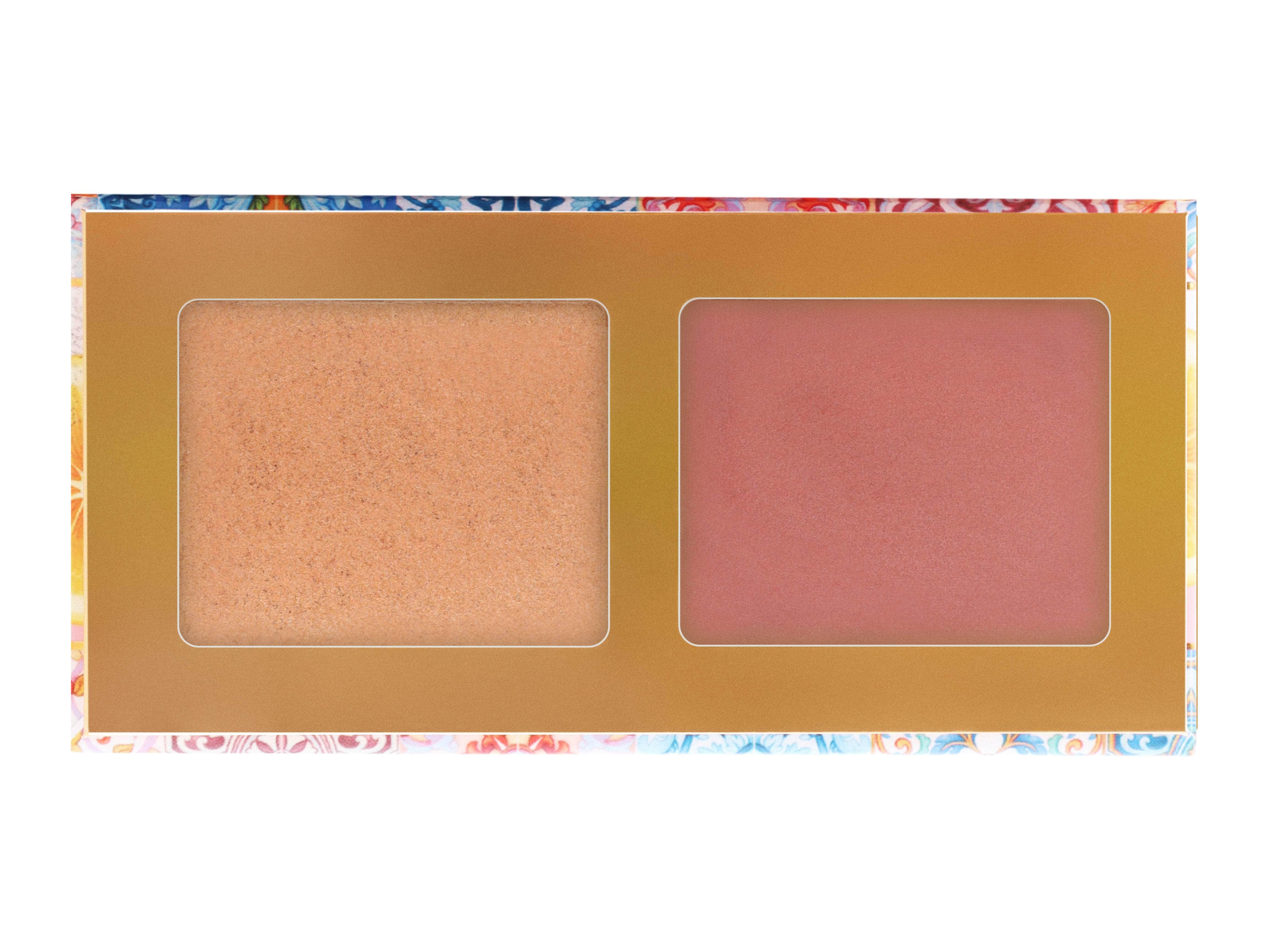 W7 Sunny Seville Highlighter & Blusher Pallete - Image 6