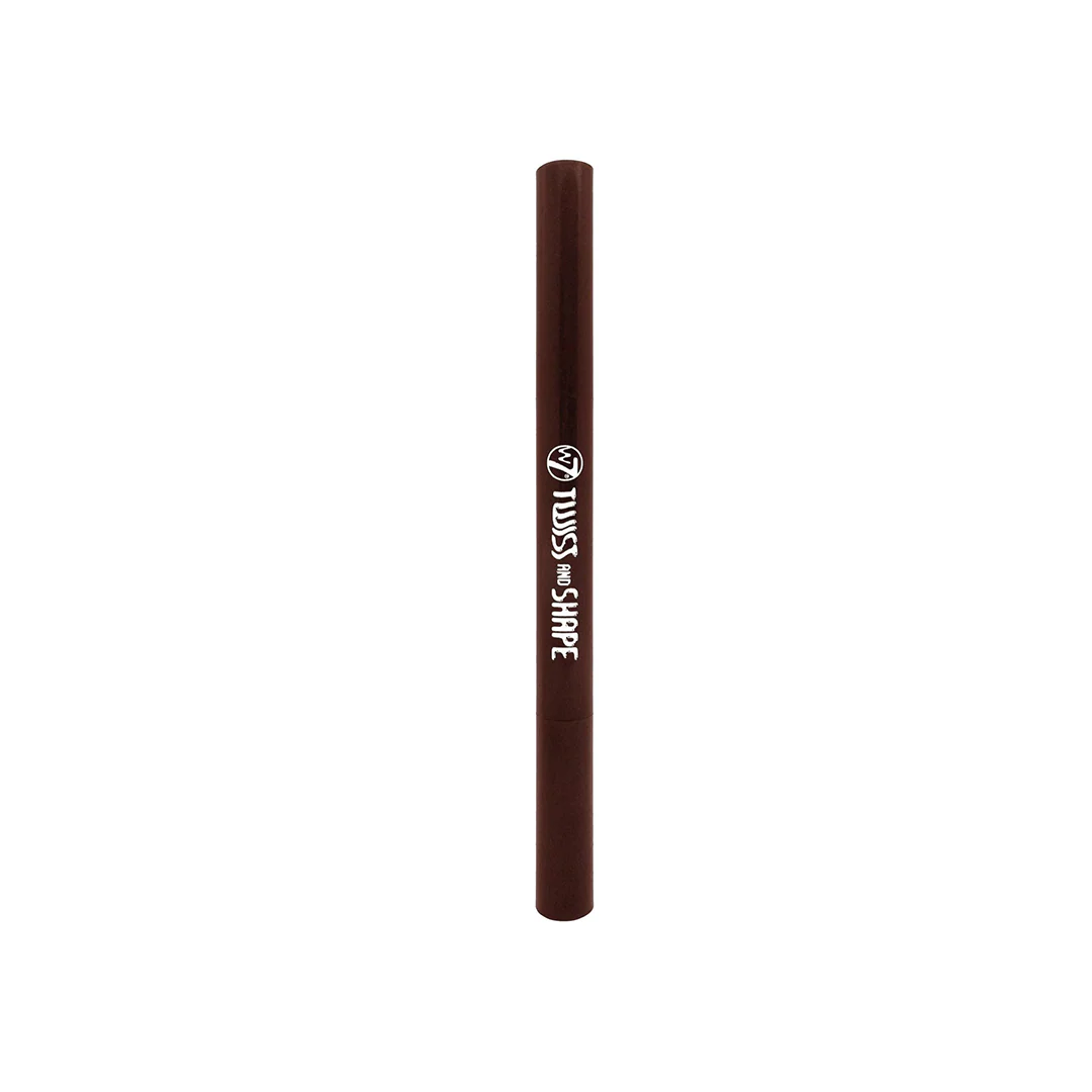 W7 Twist & Shape 2in1 Eyeliner Dark Brown - Image 2